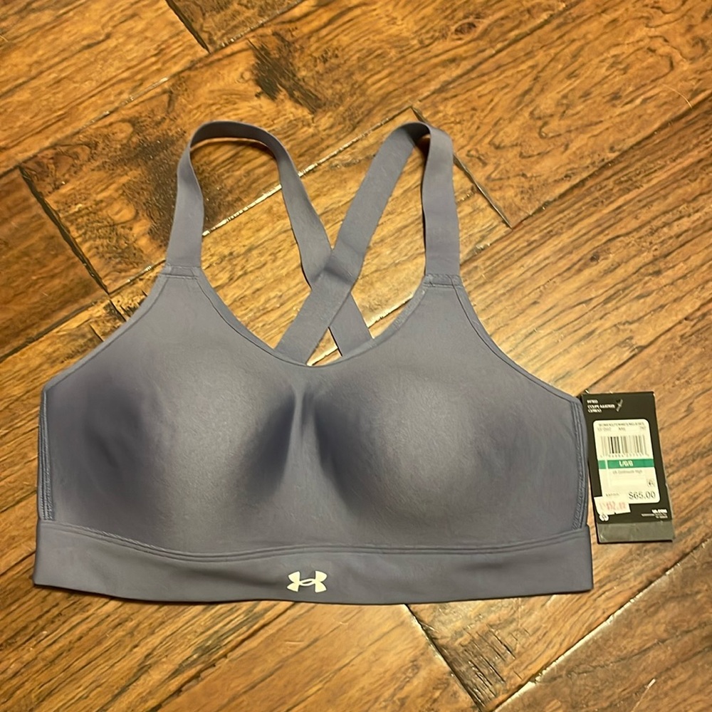 Under armour sports bra brand new size large